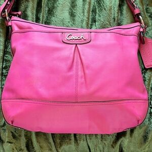 Coach Vibrant Pink Shoulder Bag